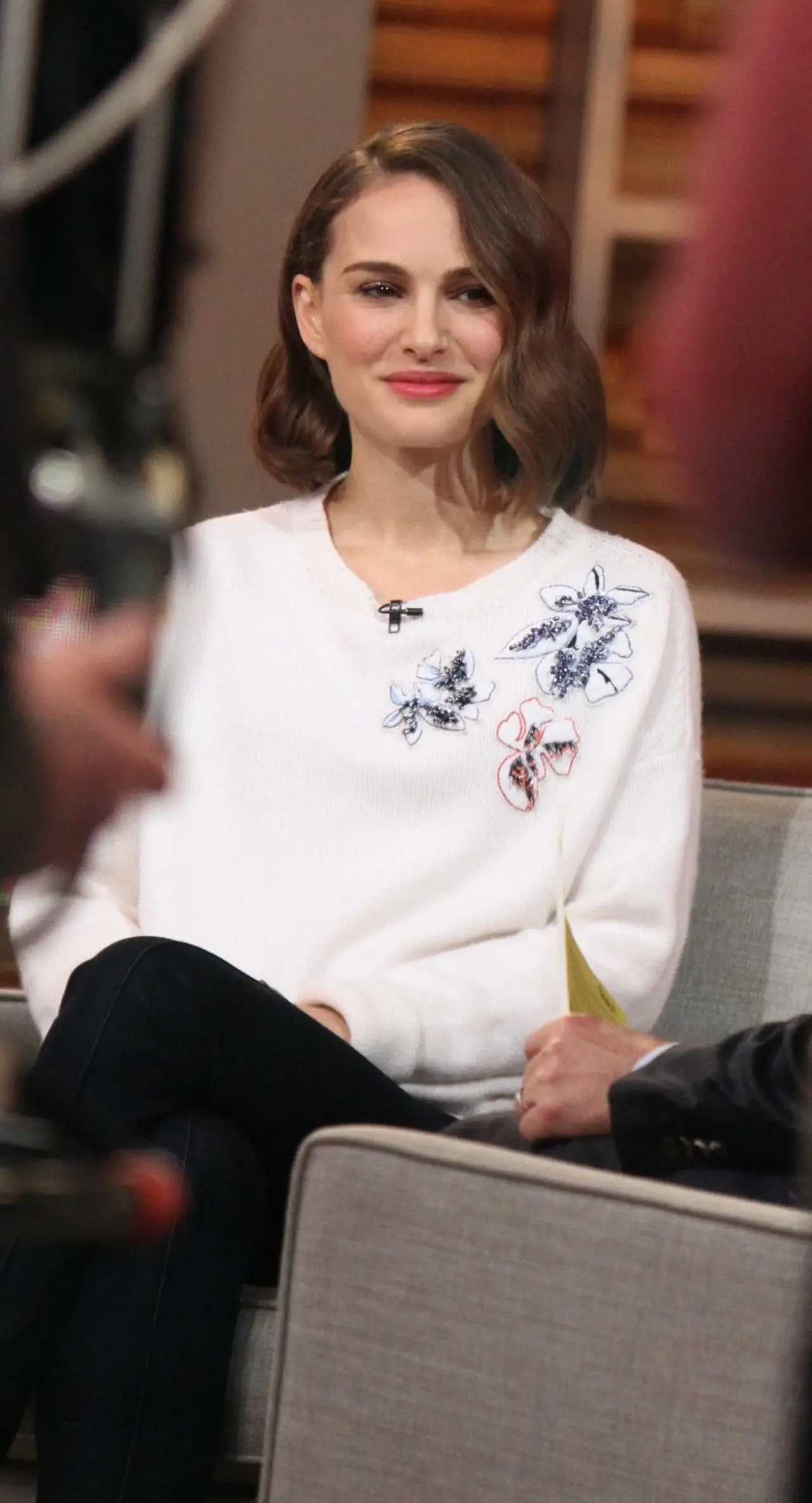 Natalie Portman Stills at Good Morning America January 20160